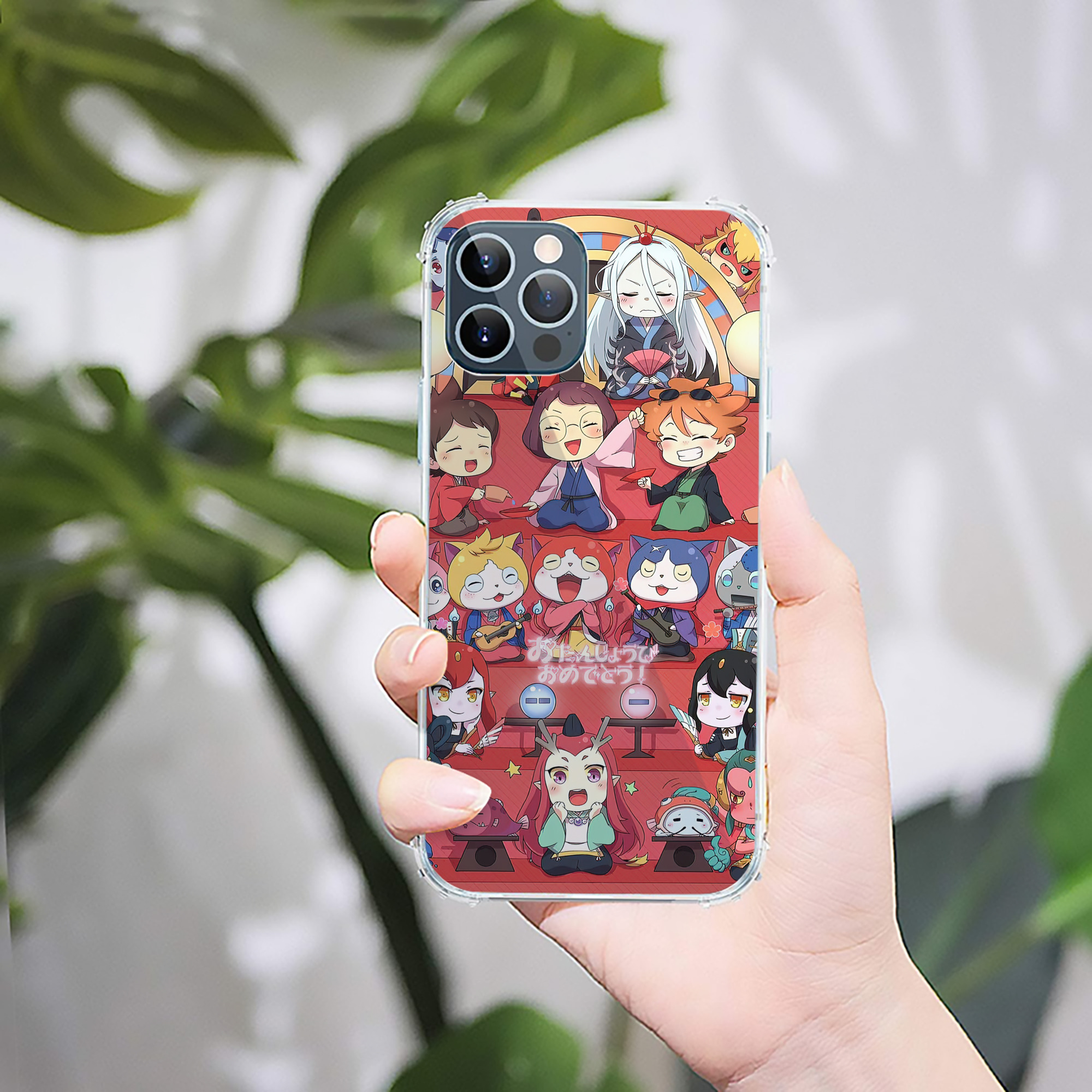（画像用） 妖怪ウォッチ Yo-kai Watch 【iPhone 12シリーズ対応】透明スマホケース（クリアソフトケース）
